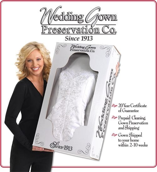 Wedding Dress Preservation Kit
 Wedding Gown Preservation Kit Normans Bridal