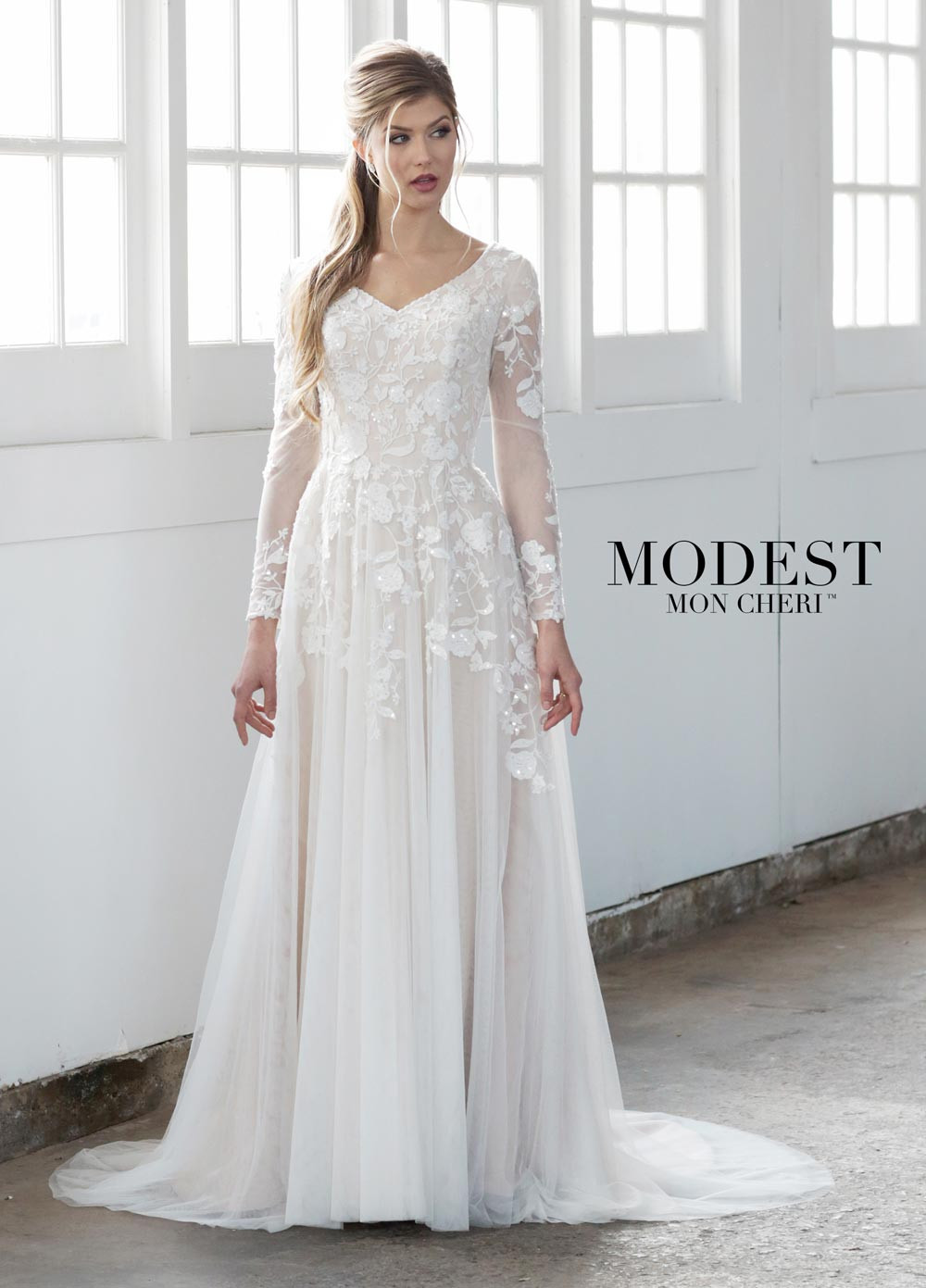 Wedding Dresses Modest
 Modest by Mon Cheri • Bridal Gowns • Sacramento Bride & Groom