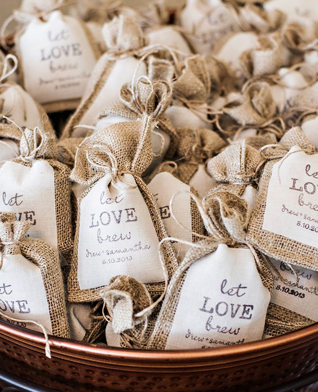 Wedding Favor Ideas
 These Wedding Details Will Appeal to Coffee Loving Brides
