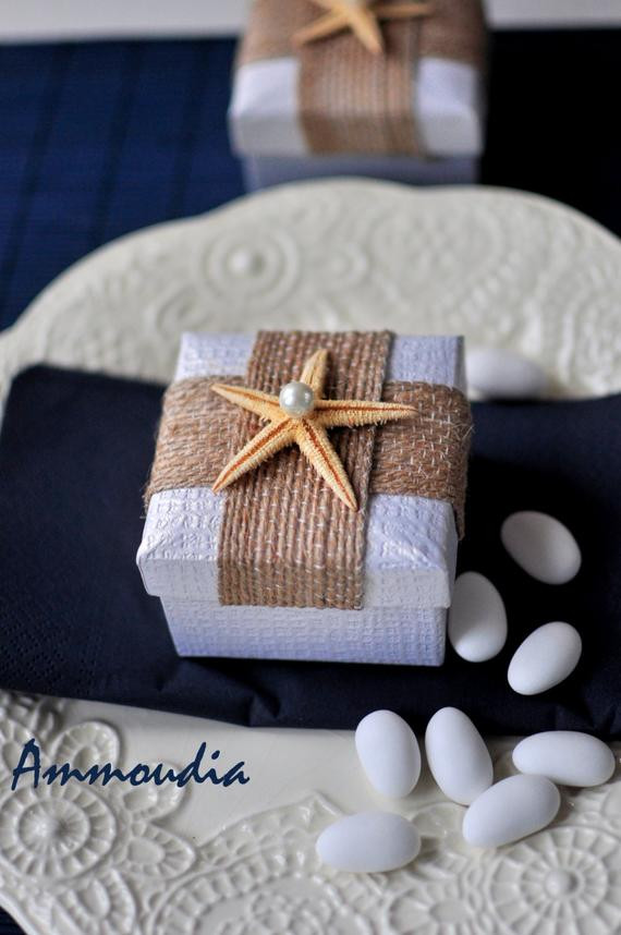 Wedding Favors Etsy
 Items similar to Starfish on a box wedding favors