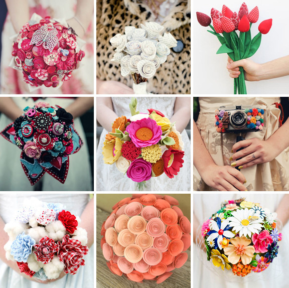 Wedding Flower Alternatives
 33 Alternative Bouquet Ideas For Non Traditional Brides
