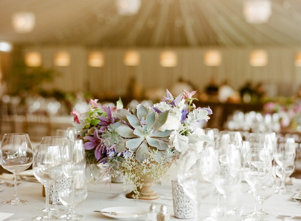 Wedding Flowers And Reception Ideas
 Elegant Purple Wedding at Black Swan Lake ce Wed