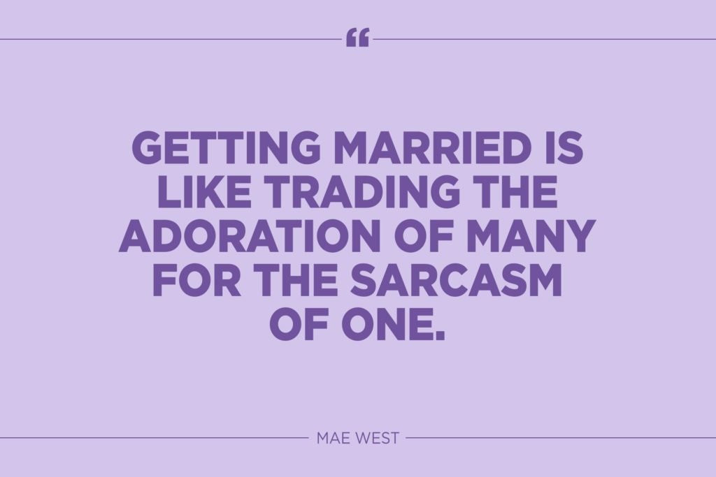 Wedding Funny Quote
 Funny Marriage Quotes That Might Actually Be True