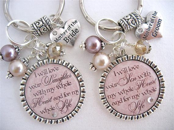 Wedding Gift For My Bride
 Personalized Wedding Jewelry for MOTHER of the BRIDE Mother