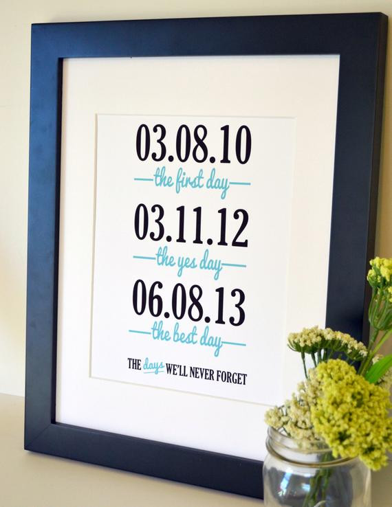 Wedding Gift Ideas For Wife
 Wedding t art 8x10 Engagement Gift for husband Birthday