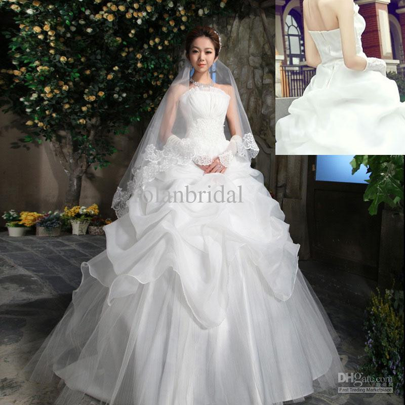 Wedding Gown Prices
 In Stock Wedding Dresses Lowest Price High Quanlity 2013
