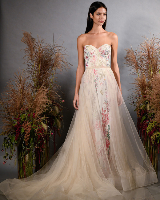 Wedding Gowns With Color
 Colorful Wedding Dresses That Make a Statement Down the