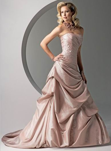 Wedding Gowns With Color
 colored wedding dresses