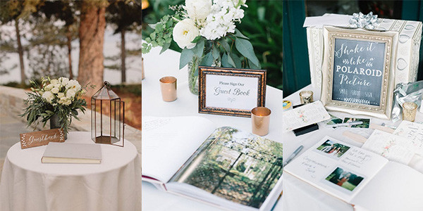 Wedding Guest Book Decoration Ideas
 15 Trending Wedding Guest Book Sign in Table Decoration