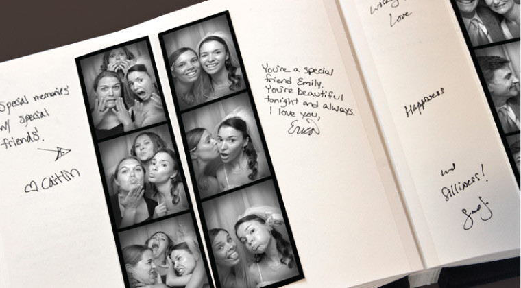 Wedding Guest Book For Photo Booth
 I Call It Strip Guest Books & Frames
