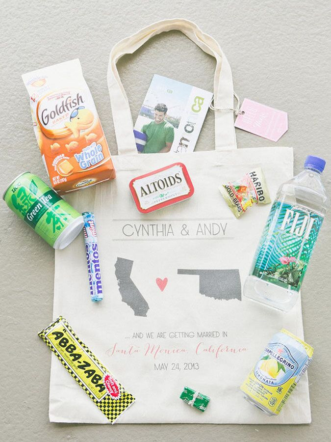 Wedding Guest Gift Bag Ideas
 The Best Wedding Wel e Bag Ideas for Out of Town Guests