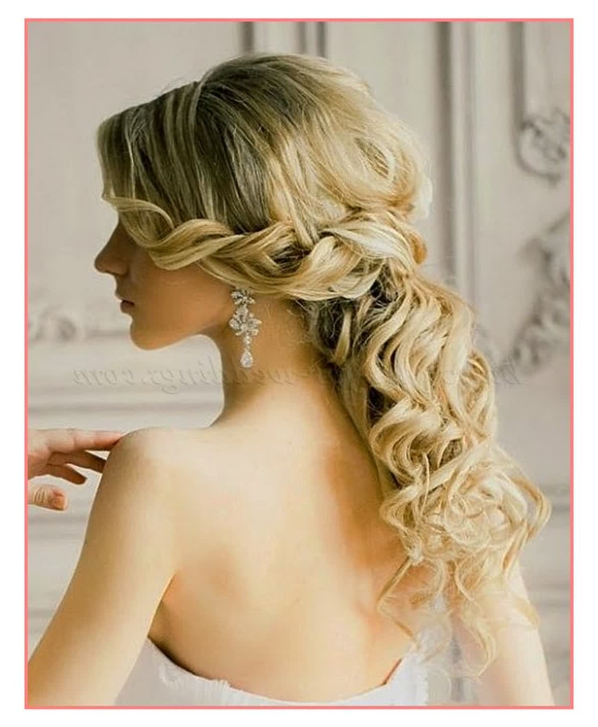 Wedding Hairstyles For Medium Length Hair Down
 15 Ideas of Wedding Down Hairstyles For Medium Length Hair