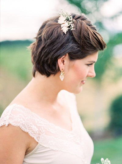 Wedding Hairstyles For Short Hairs
 6 Stunning Bridal Hairstyles for Short Hair