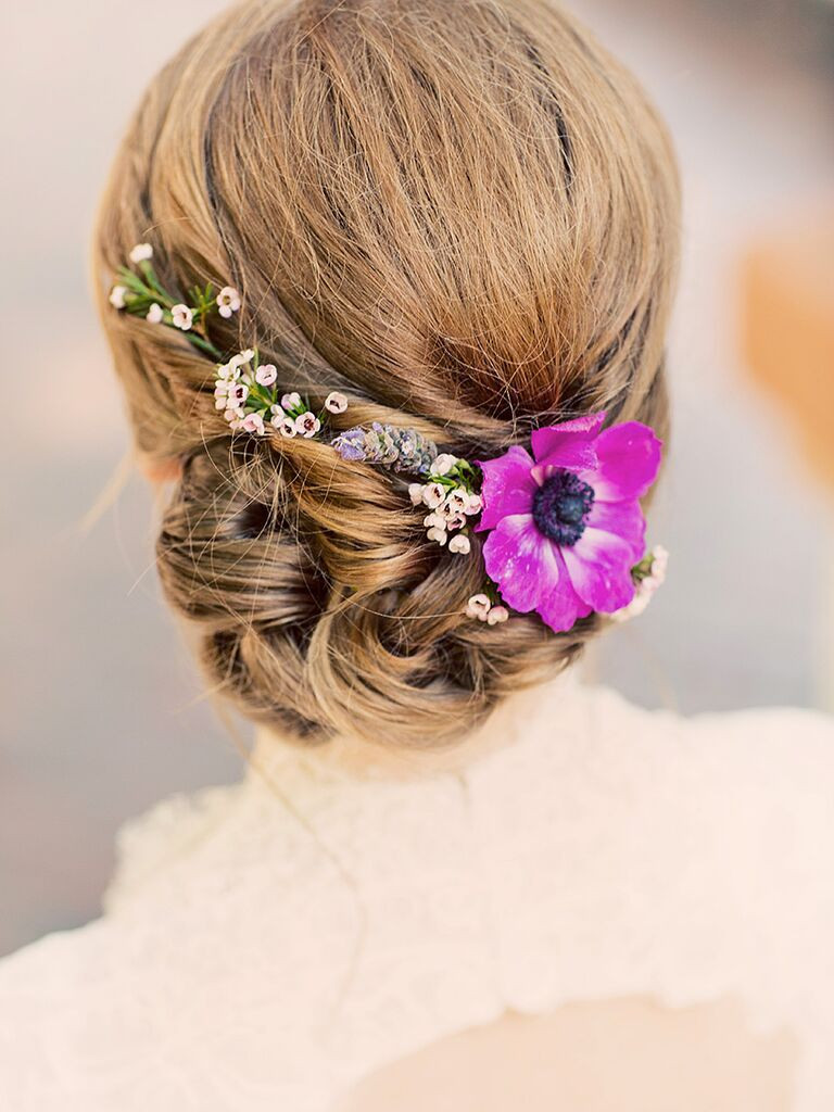 Wedding Hairstyles With Flower
 Wedding Hair Ideas Wedding Hairstyles With Real Flowers