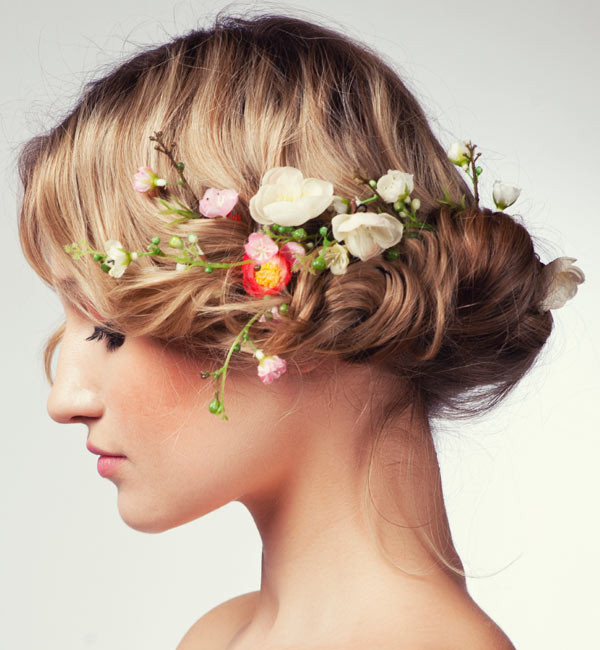 Wedding Hairstyles With Flower
 Unique Wedding Hairstyles with Flowers