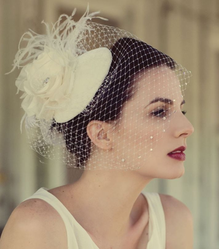 Wedding Hat Veil
 HATS on Pinterest