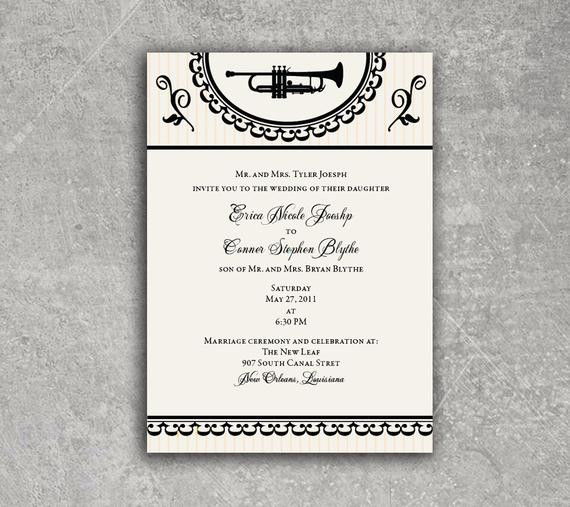 Wedding Invitations New Orleans
 New Orleans Wedding Invitation or Save the Date