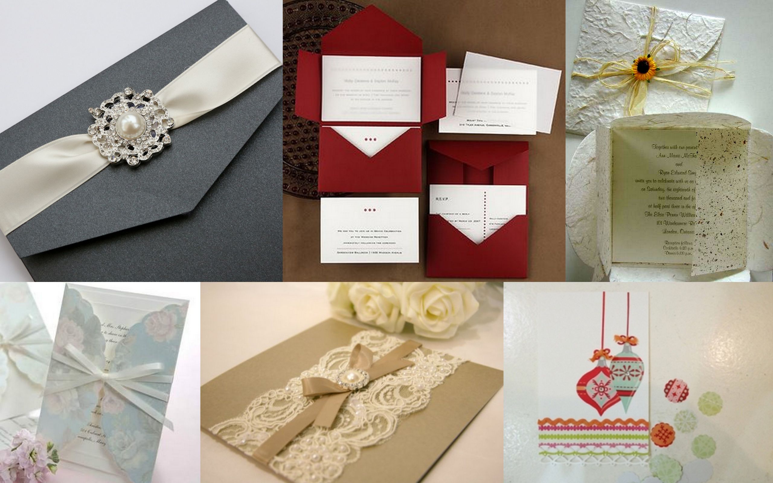 Wedding Invitations Under $1
 Wedding card ideas that make your wedding bud friendly