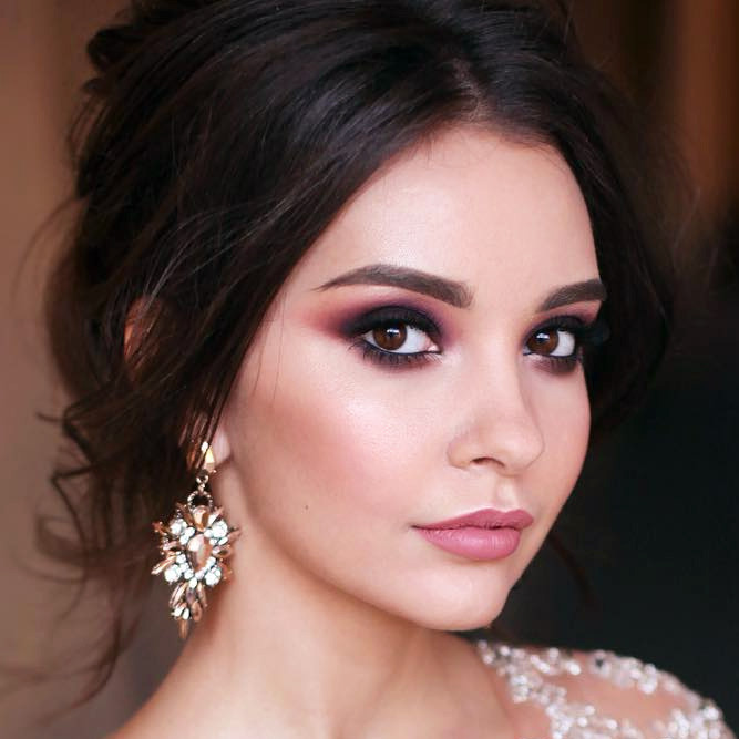 Wedding Makeup For Brown Eyes
 27 Wedding Makeup Looks To Suit All Tastes ǀ MakeUpJournal