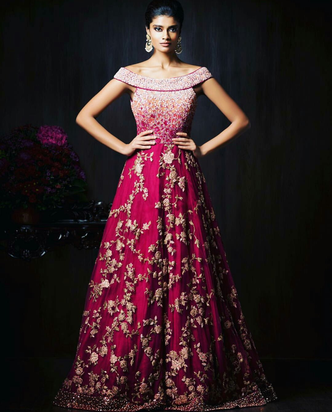 Wedding Reception Gowns
 Gorgeous New Indian Reception Gown Styles For Indian Brides