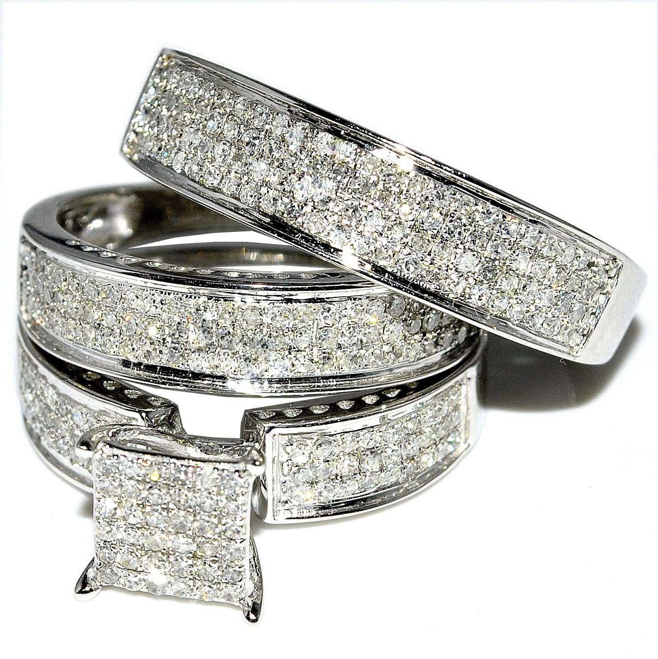 Wedding Ring Sets For Him And Her White Gold
 15 Best Collection of Cheap Wedding Bands For Her