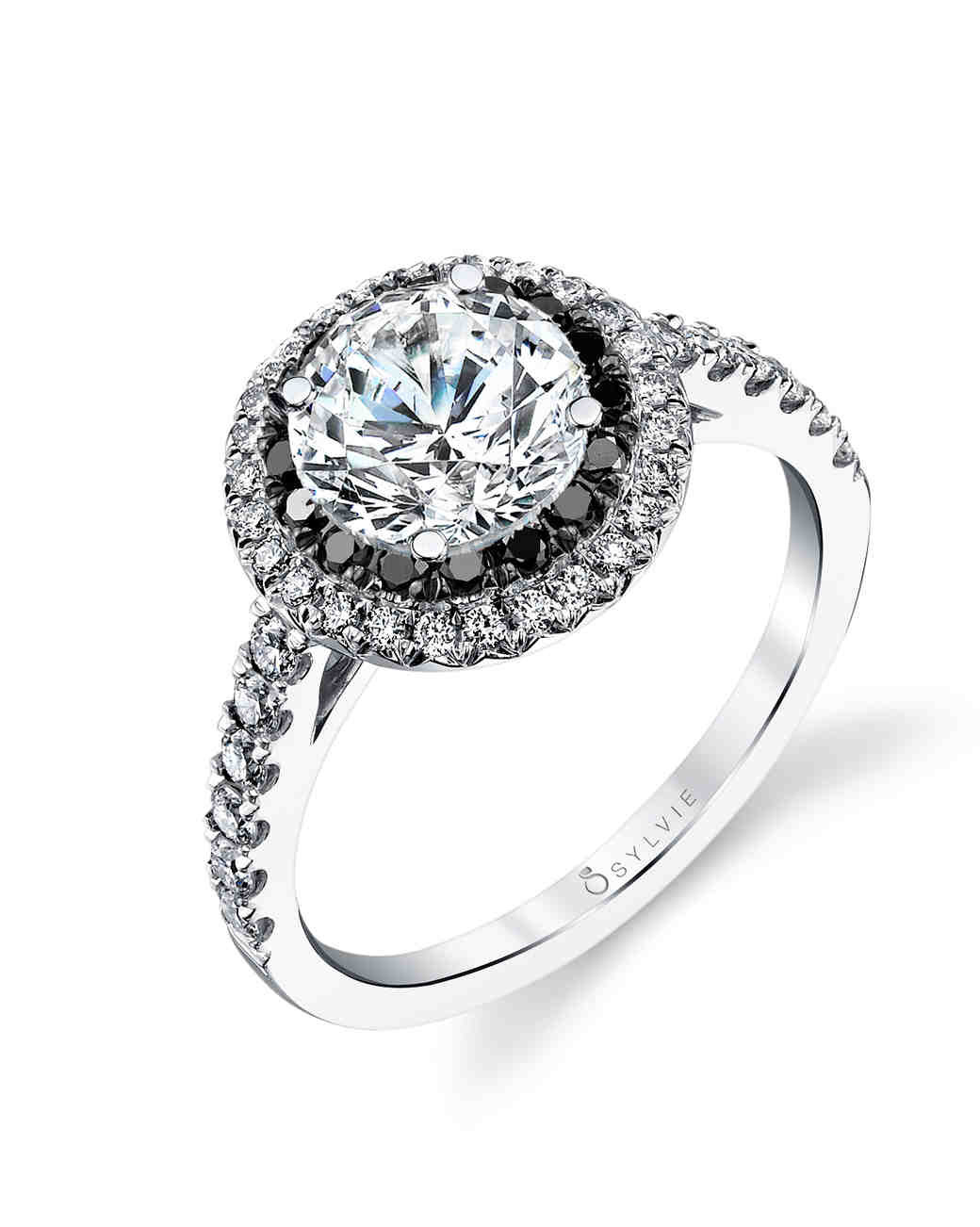 Wedding Rings Black Diamond
 The New LBD The Little Black Diamond Engagement Ring
