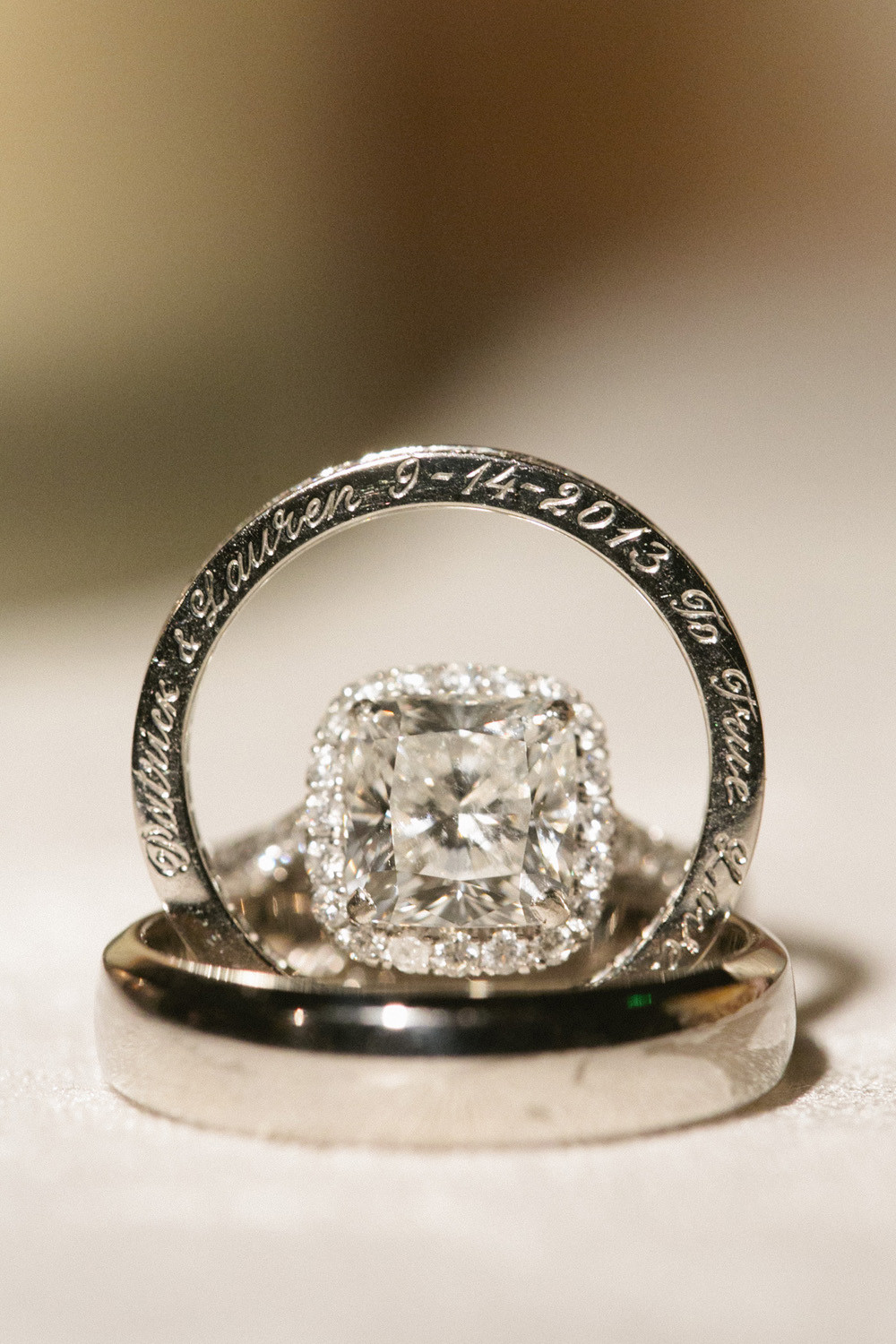Wedding Rings Com
 Engraved Wedding Ring Elizabeth Anne Designs The