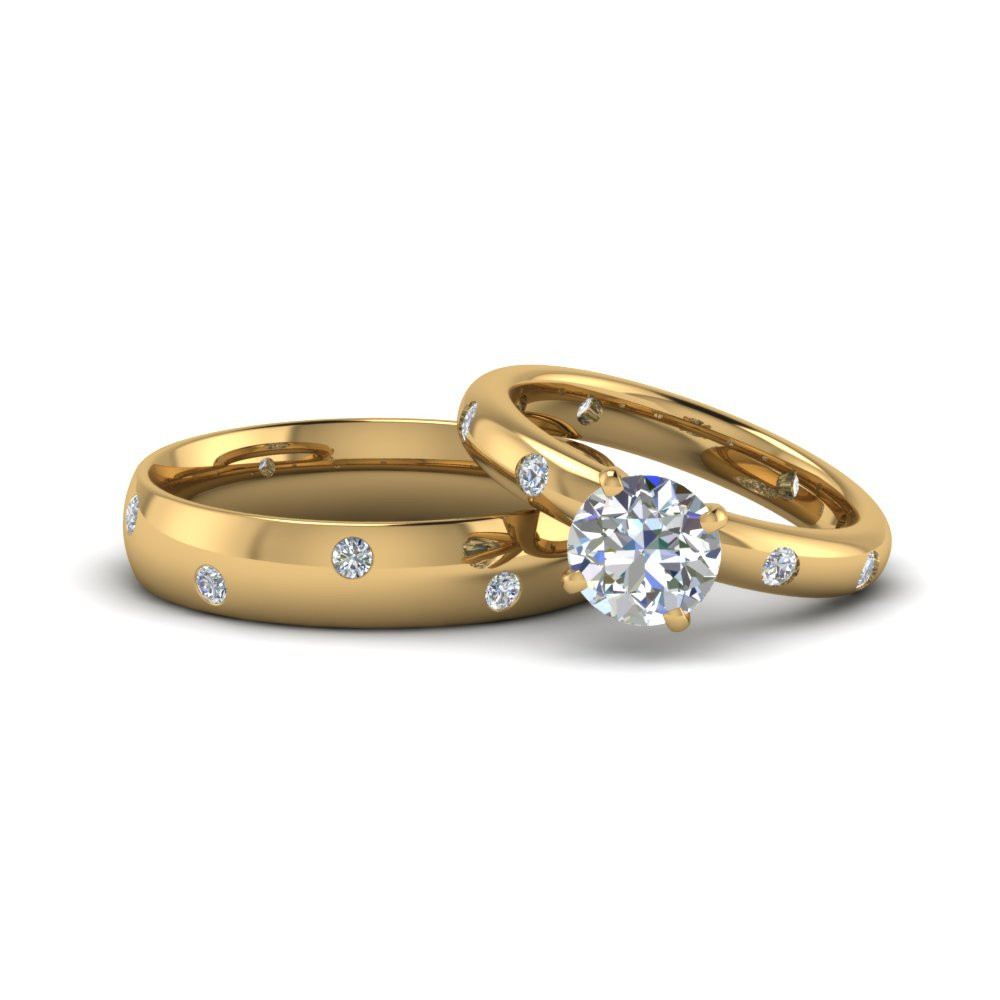 Wedding Rings For Him And Her Matching
 Matching Wedding Bands For Him And Her