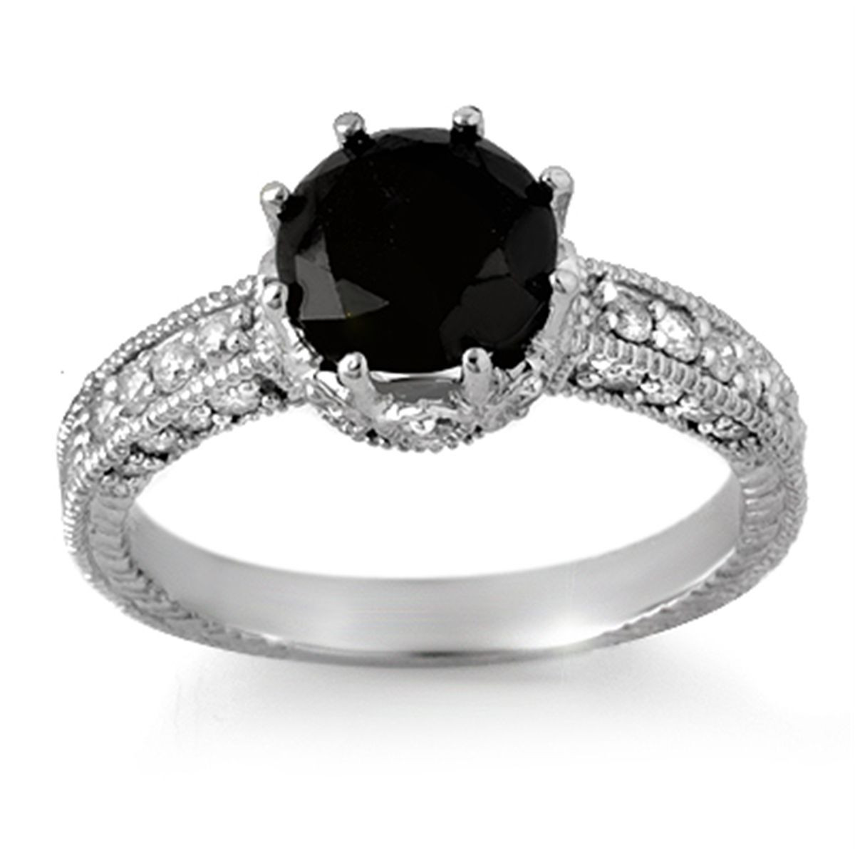 Wedding Rings With Black Diamonds
 The Sensuous Black Diamond Rings
