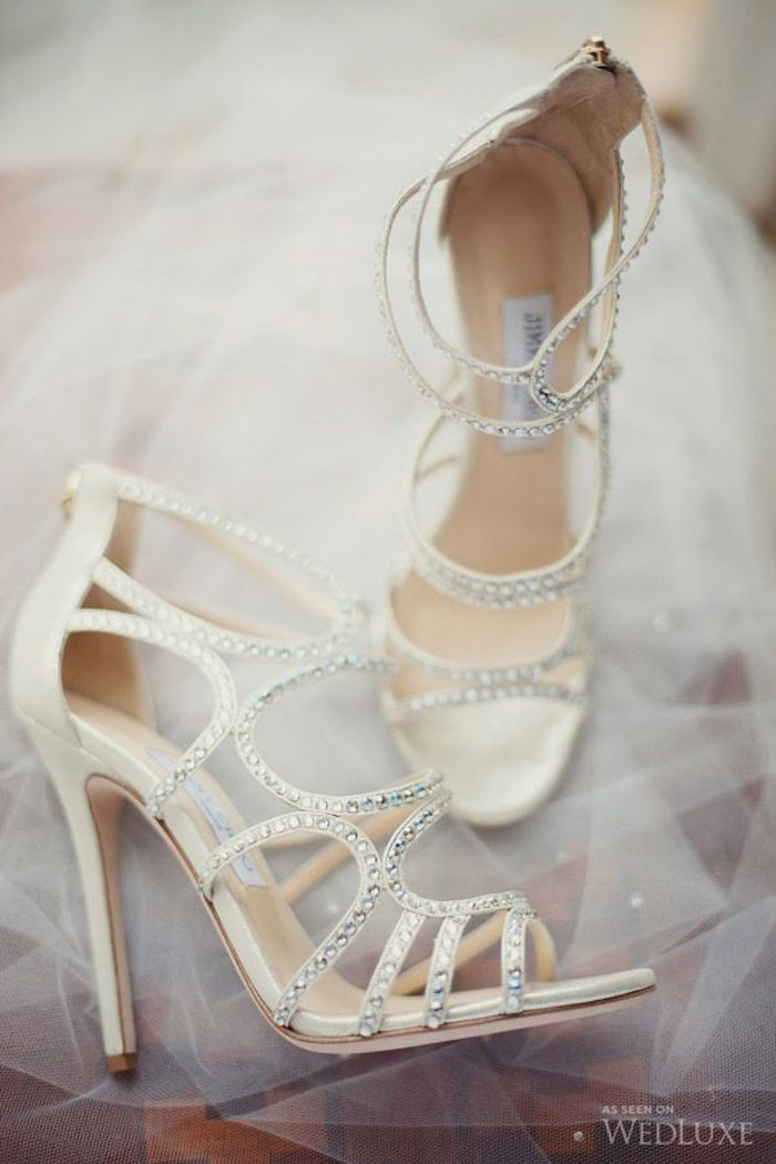 Wedding Shoes For Bride Ivory
 Ivory Wedding Shoes with Pretty Details MODwedding