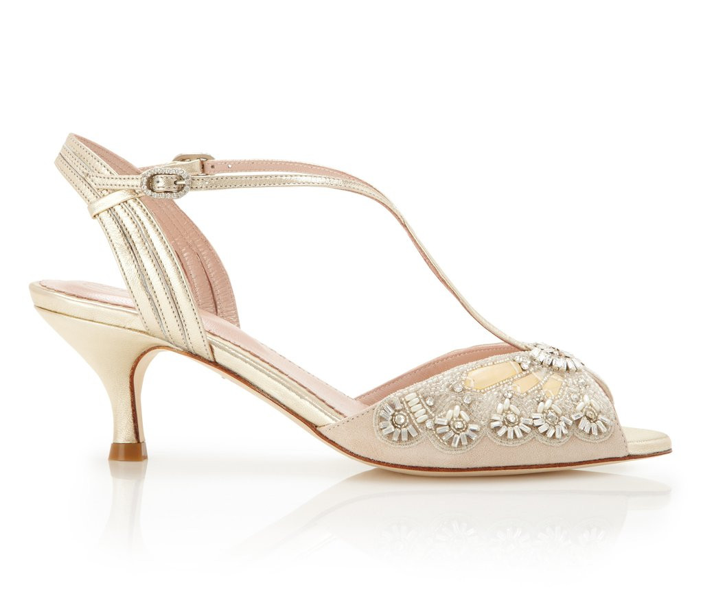 Wedding Shoes Online
 Buy the Stylish Ella Gold Bridal Shoes line – Emmy London