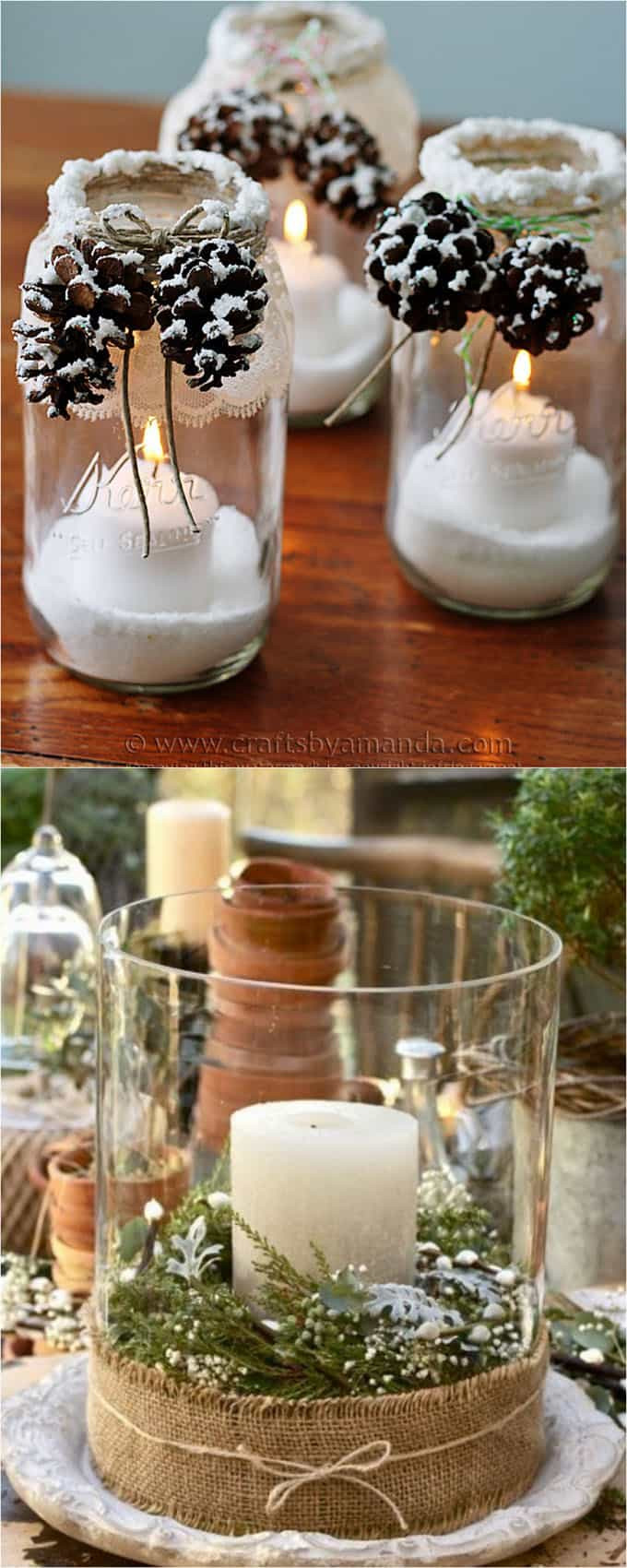 Wedding Table Decorations Pinterest
 27 Gorgeous DIY Thanksgiving & Christmas Table Decorations