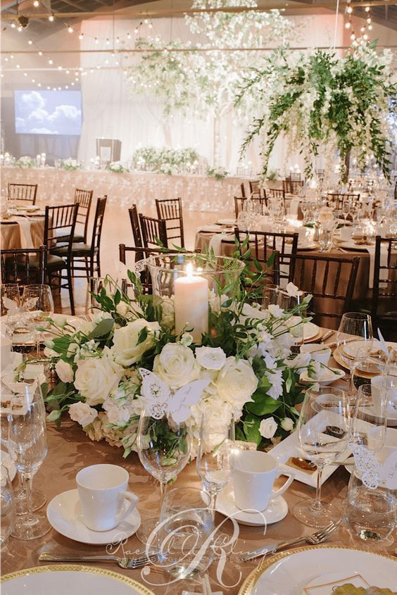 Wedding Table Decorations Pinterest
 2020 Wedding Trend Greenery Wedding Color Ideas