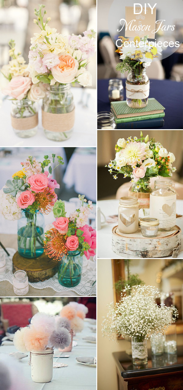Wedding Tables Decoration
 40 DIY Wedding Centerpieces Ideas for Your Reception
