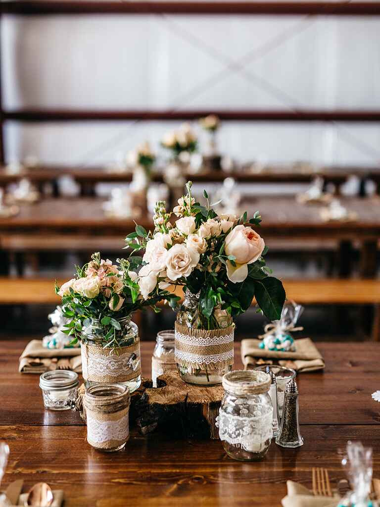 Wedding Tables Decoration
 15 Centerpiece Ideas for a Rustic Wedding