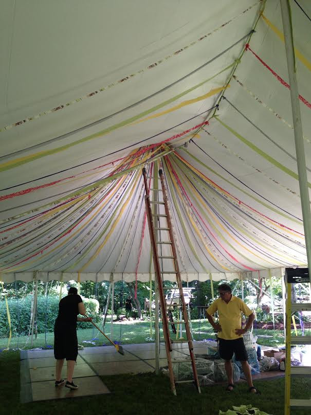 Wedding Tent Lighting DIY
 DIY Tent Decoration for Your Wedding Reception