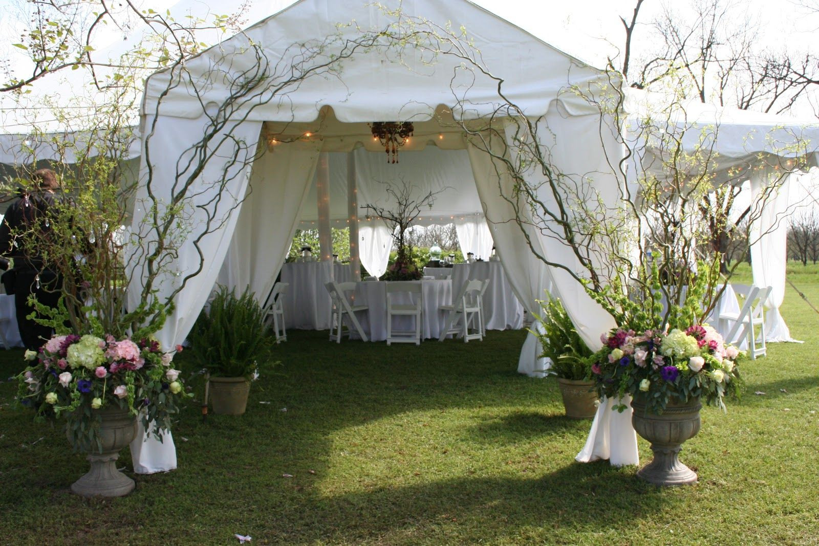 Wedding Tent Lighting DIY
 Outdoor Tent Wedding Reception Ideas