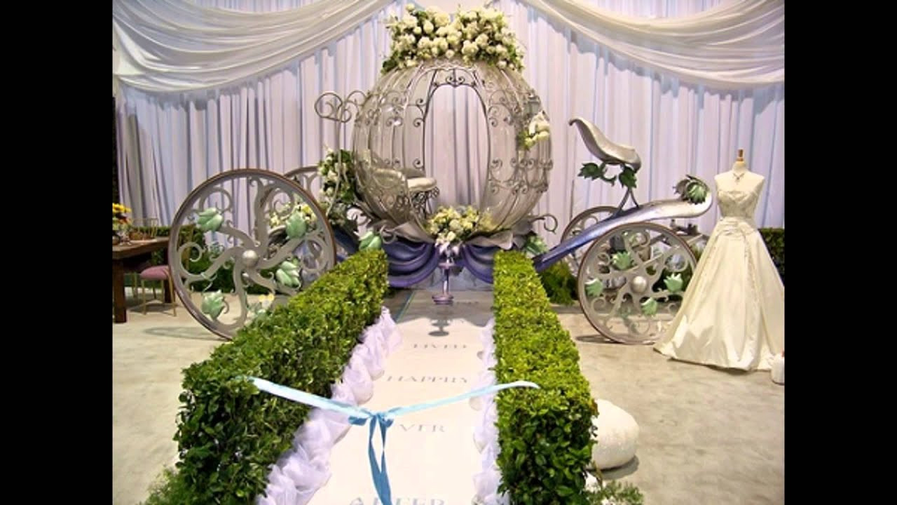 Wedding Theme Ideas
 Cinderella wedding ideas