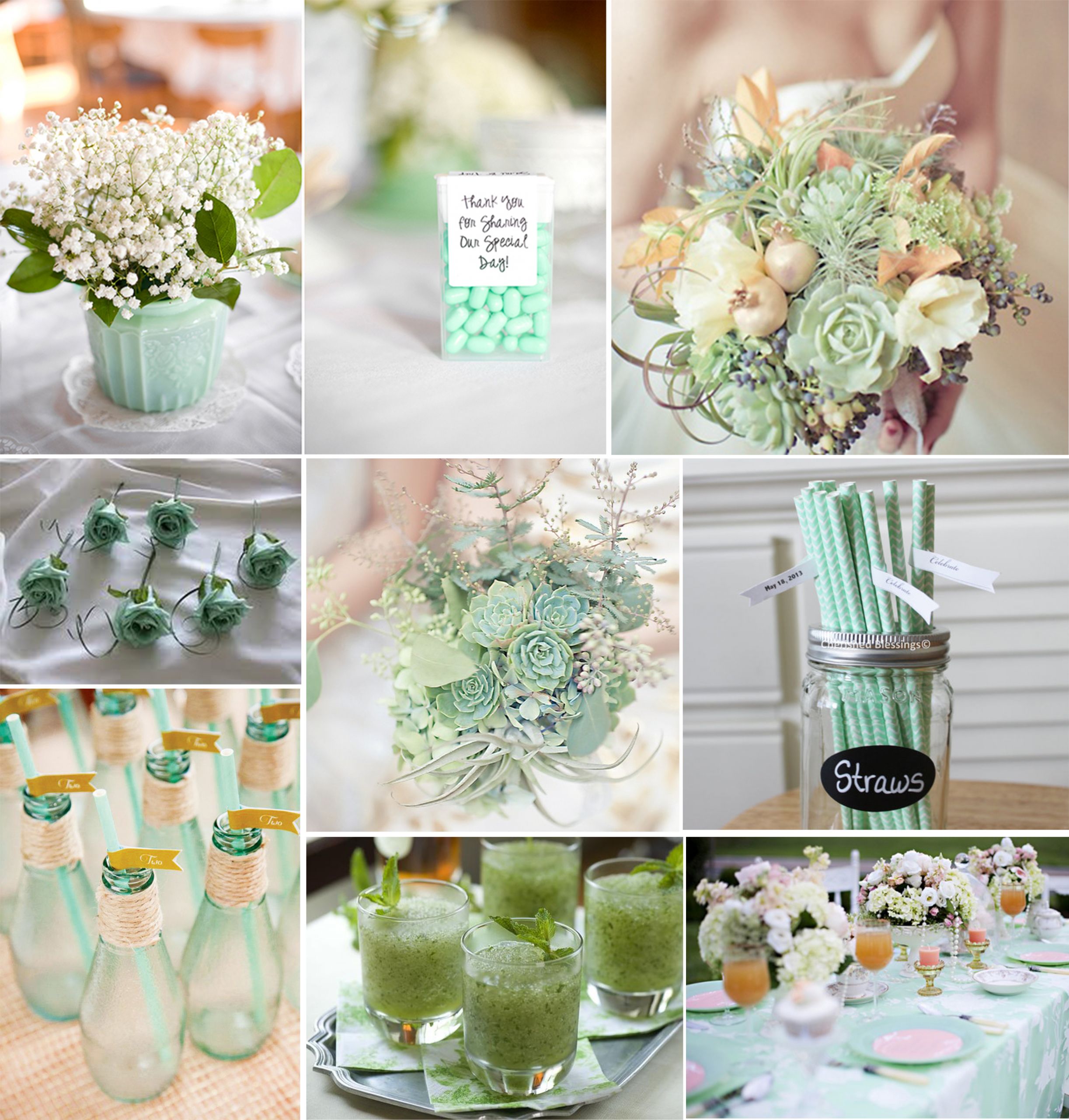 Wedding Theme Ideas
 Inspiring mint green wedding ideas – lianggeyuan123