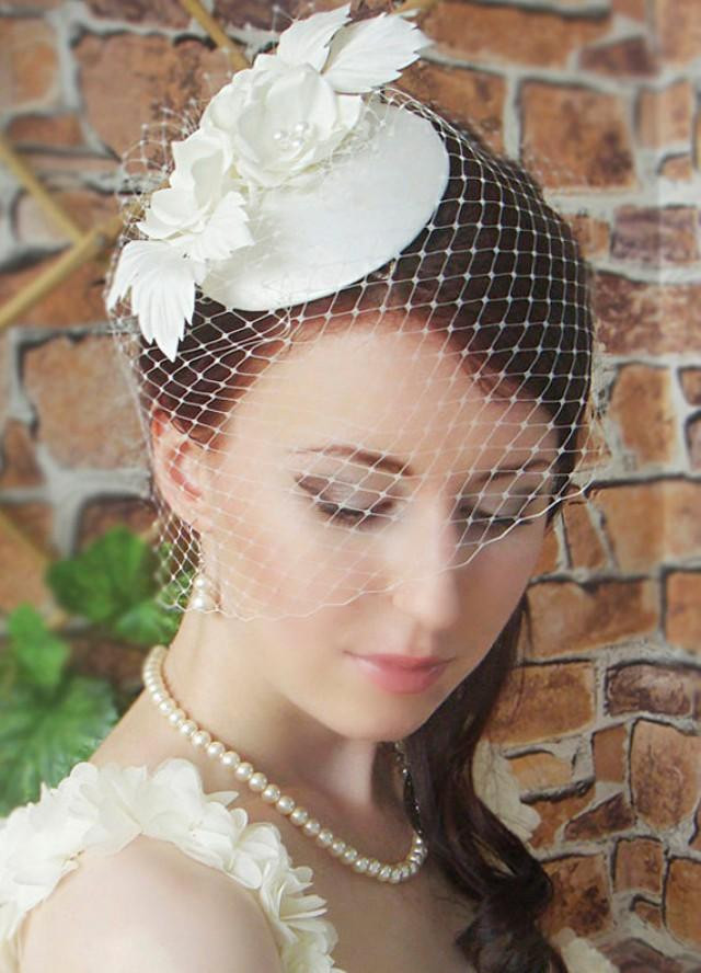 Wedding Veil Fascinator
 Fascinator Bridal Fascinator Wedding Hat Wedding