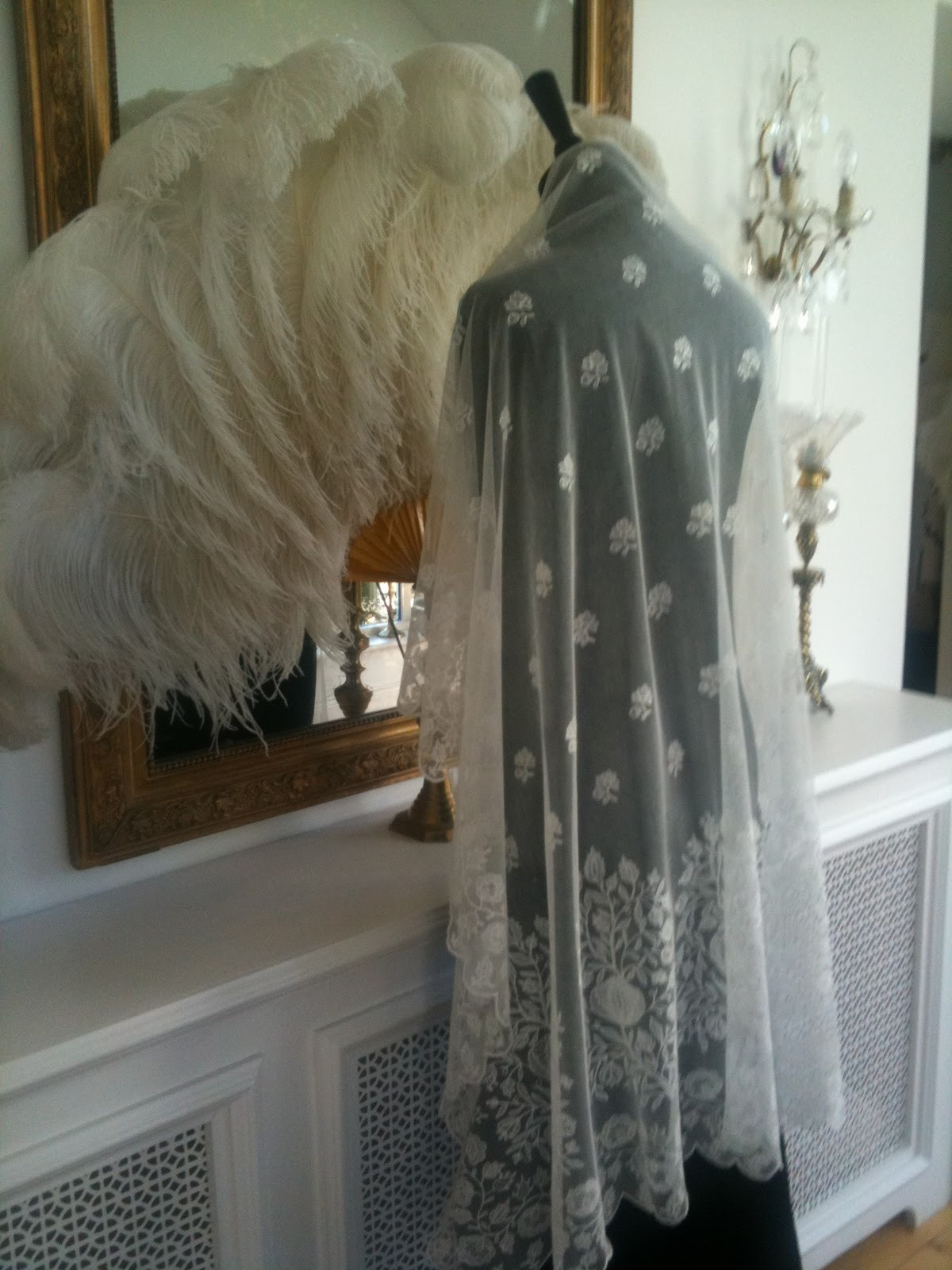 Wedding Veils For Sale
 Rosemary Cathcart Antique Lace and Vintage Fashion