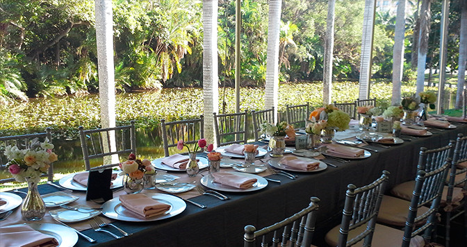 Wedding Venues In Fort Lauderdale
 Weddings are Truly Unfor table at Bonnet House in Fort