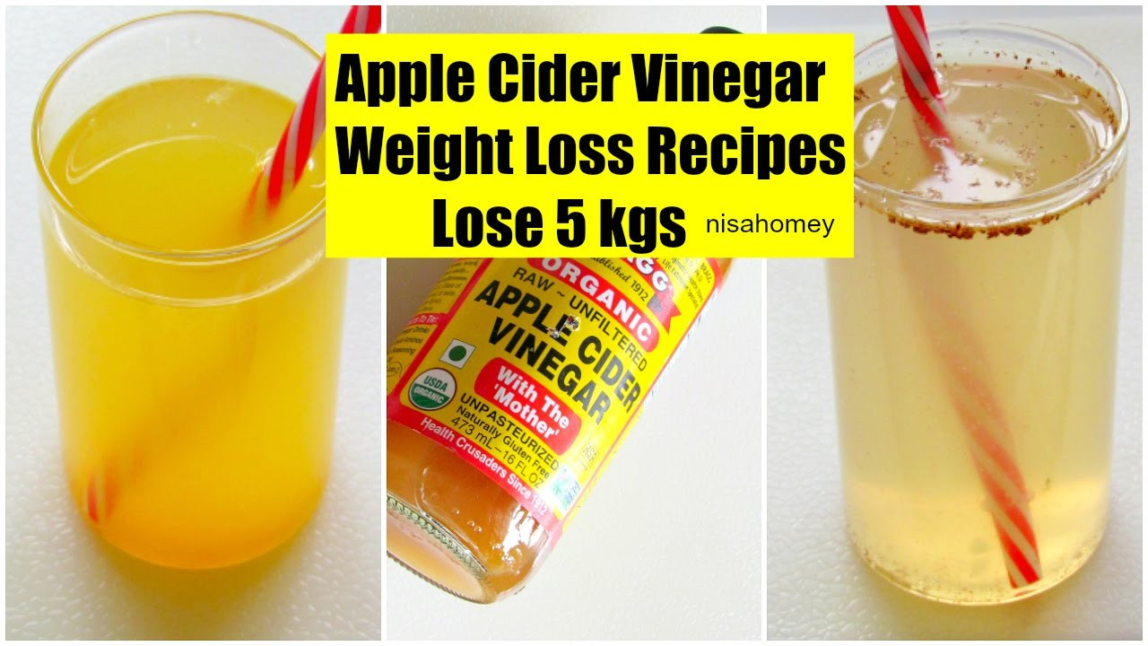 Weight Loss With Apple Cider Vinegar
 Apple Cider Vinegar For Weight Loss Lose 5 kgs Fat