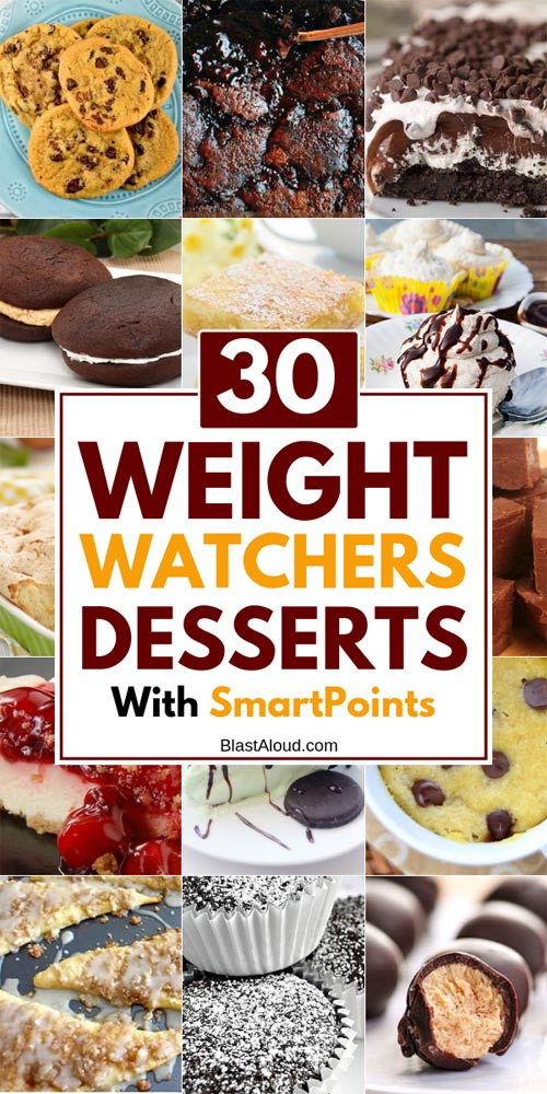 Weight Watchers Smart Points Desserts
 30 Weight Watchers Desserts Recipes With SmartPoints
