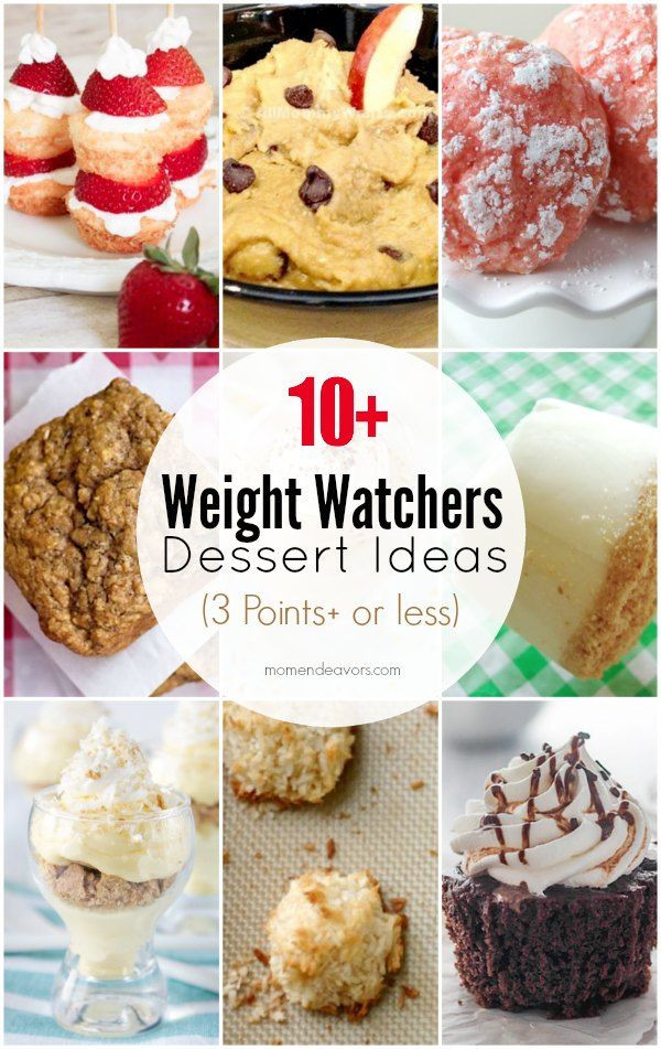 Weight Watchers Smart Points Desserts
 Pinterest
