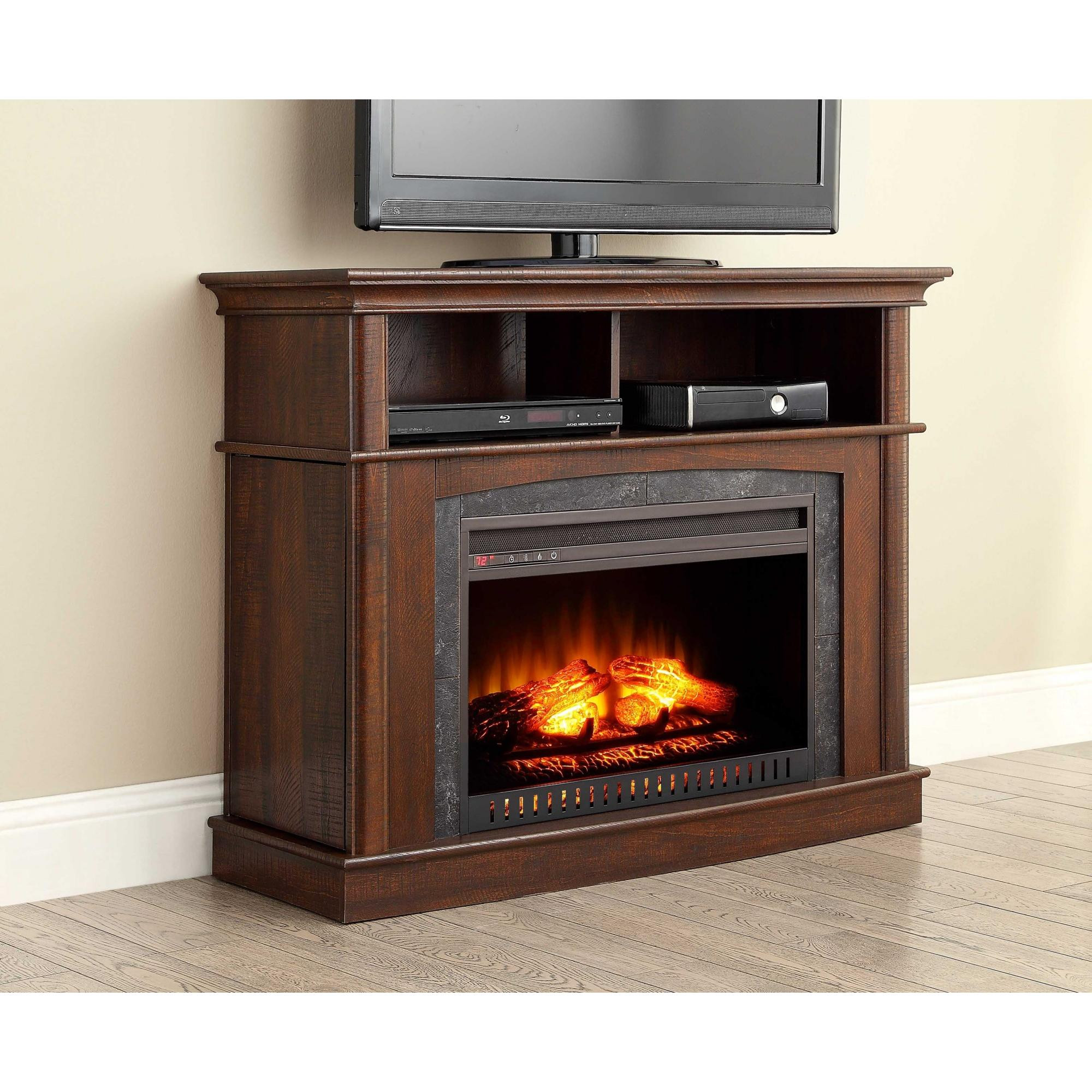 Whalen Electric Fireplace
 Whalen Media Fireplace Console for TV s up to 45" Rustic