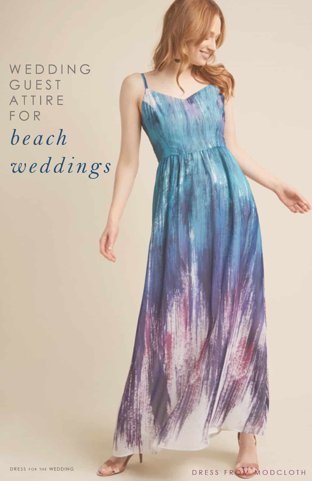 What To Wear To Beach Wedding
 Beach Wedding Guest Dresses