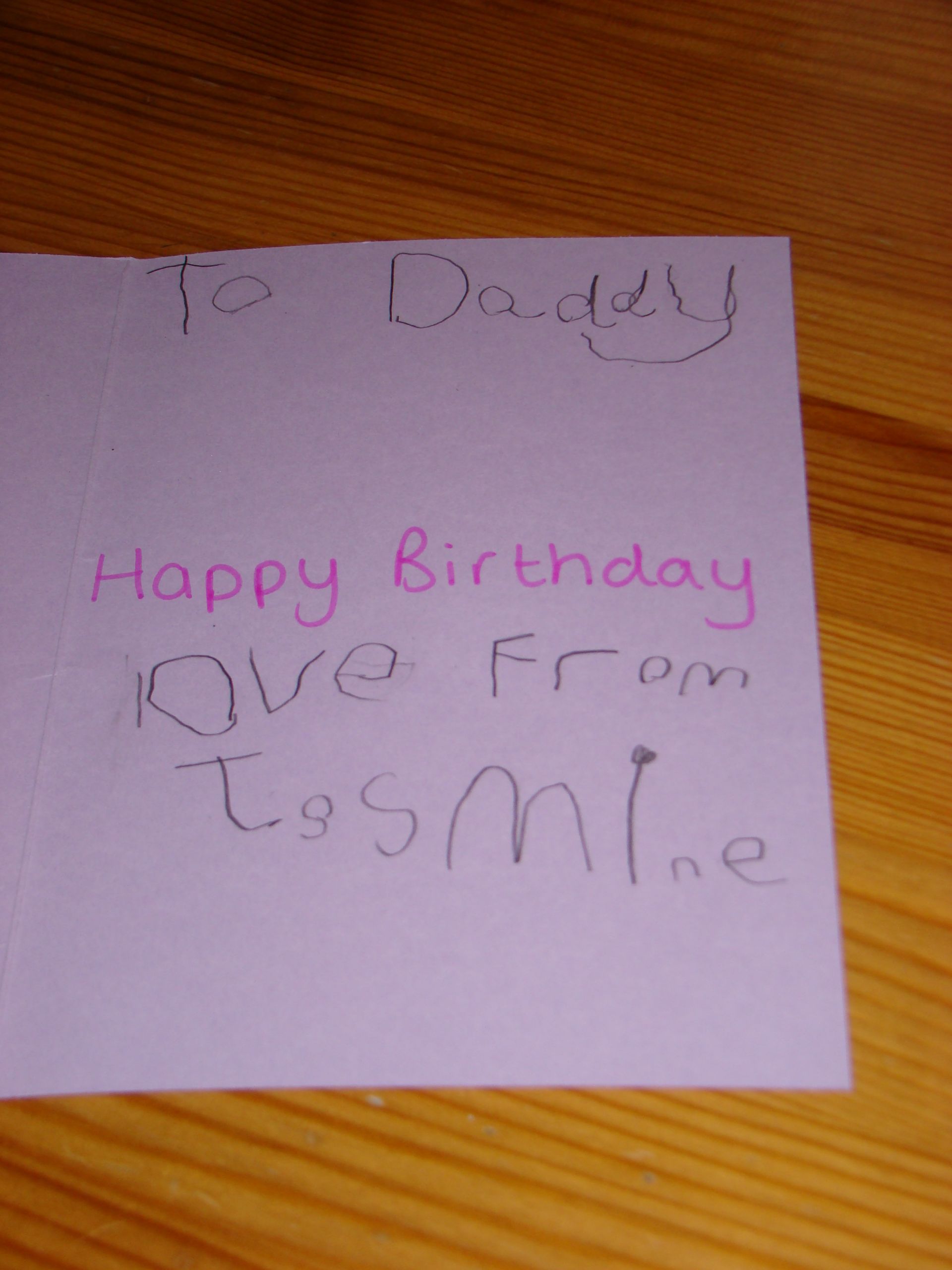 What To Write On A Birthday Card
 Daddy’s Birthday Cards