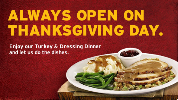 Whats Open Thanksgiving Day Food
 Top 11 Thanksgiving Restaurant Dinner Deals