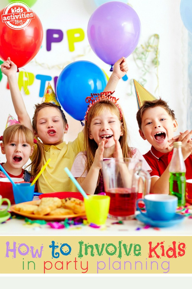 Where To Have A Kids Party
 Tips on How to Involve Kids in Planning the Birthday Party